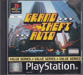 Grand Theft Auto - Value Series - Med plakat - PS1 (B Grade) (Genbrug)